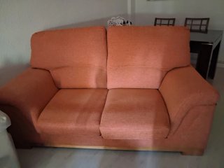 Divano a 2 posti arancione
