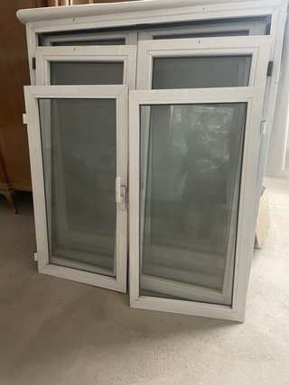 Juego de Ventanas Blancas en Aluminio,  Climalite