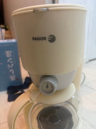Cafetera Goteo Fagor Beige