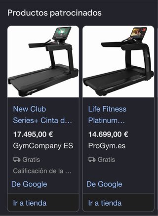 Cinta de correr Life Fitness gama alta