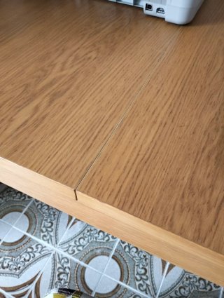 Mesa comedor extensible madera roble Ikea