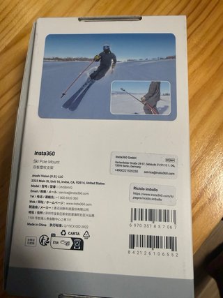 Insta360 Soporte Bastón Esquí Original