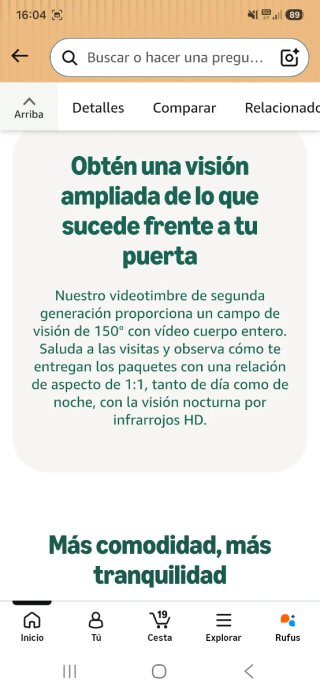 Sistema Video Timbre Blink nuevo precintado