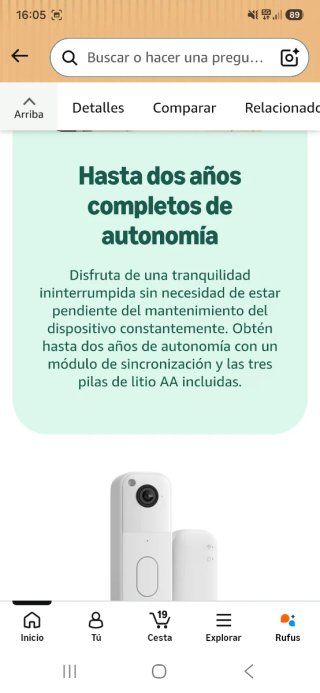 Sistema Video Timbre Blink nuevo precintado