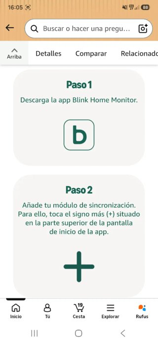 Sistema Video Timbre Blink nuevo precintado