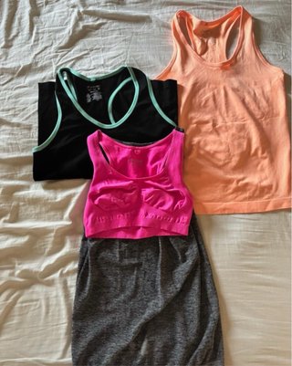 Lote 3 camisetas deporte T.36/38 nuevas