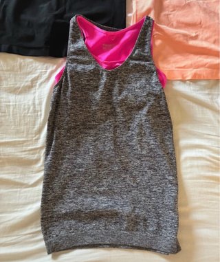 Lote 3 camisetas deporte T.36/38 nuevas