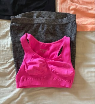 Lote 3 camisetas deporte T.36/38 nuevas