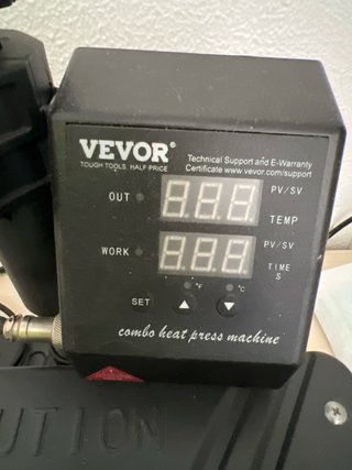 Plancha de Calor para Sublimación