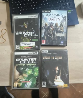 Lote 4 Juegos PC: Splinter Cell x2, Assassin's Cre