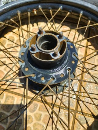 Rueda Trasera Yamaha DT50R DTR 50 MBK X-Limit