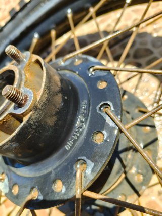 Rueda Trasera Yamaha DT50R DTR 50 MBK X-Limit