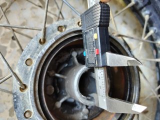 Rueda Trasera Yamaha DT50R DTR 50 MBK X-Limit