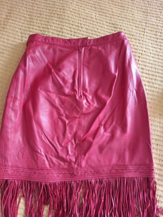 Camisa pijamera Bimani y falda flecos Maje