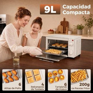 Mini Horno Eléctrico 9L