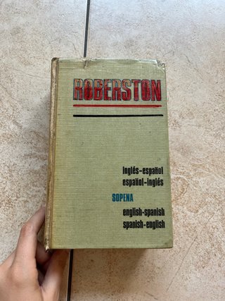 Diccionario Ingles-Espanol, Espanol-Ingles