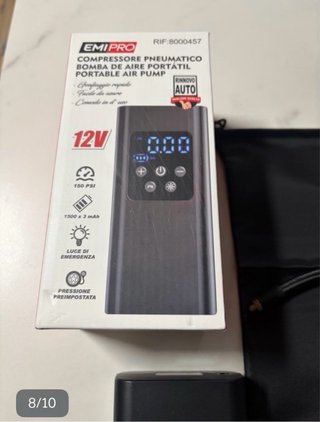 Compresor Aire Portátil Eléctrico