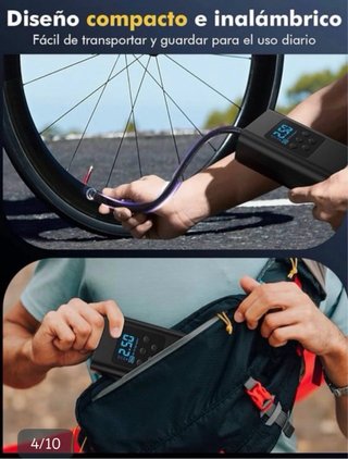 Compresor Aire Portátil Eléctrico