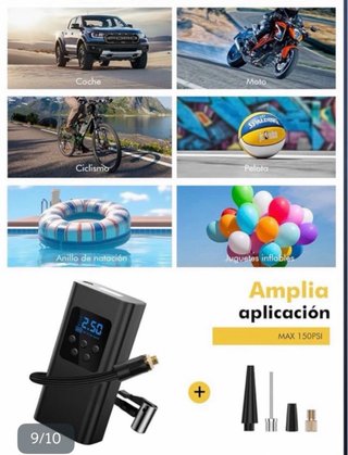 Compresor Aire Portátil Eléctrico