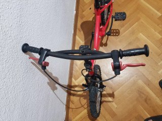 Bicicleta B TWIN 16 Roja