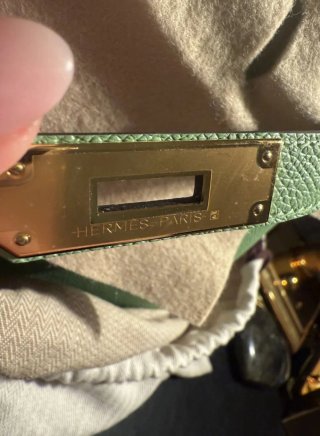Bolso Birkin 35 Cuero Verde Hermès