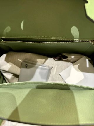 Bolso Birkin 35 Cuero Verde Hermès