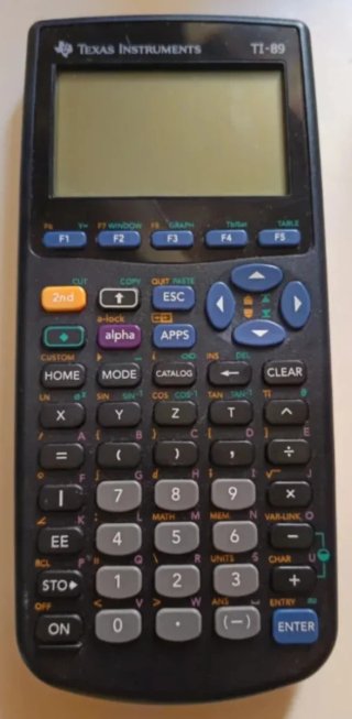 Calculadora Texas Instruments TI-89
