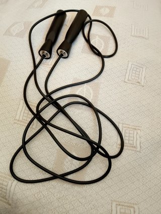 Comba negra para ejercicio