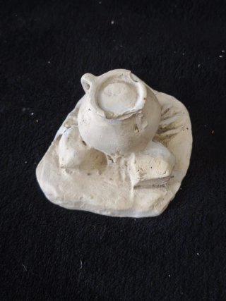 Miniatura olla hoguera Olot para restaurar