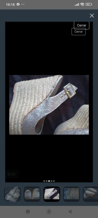 Sandalias Steve Madden Plataforma Brillantes