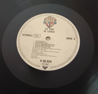Vinilo grupo ZZ Top álbum  "El Loco"