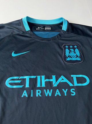 Camiseta Nike Manchester City 2015/16 D. Silva XL