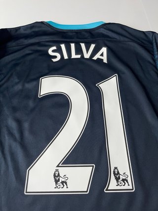 Camiseta Nike Manchester City 2015/16 D. Silva XL