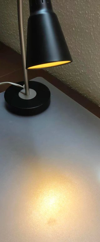 Lámpara Escritorio Vintage Negra Metálica