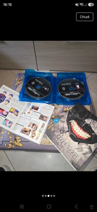 Lotto Blu-ray Tokyo Ghoul Anime in italiano