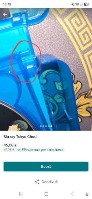 Lotto Blu-ray Tokyo Ghoul Anime in italiano