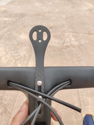 Manillar aerodinámico de carbono bici carretera