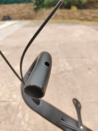Manillar aerodinámico de carbono bici carretera