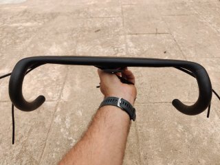 Manillar aerodinámico de carbono bici carretera