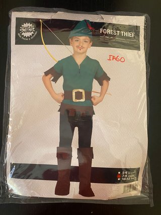 Disfraz Forest Thief Talla 7-9 Robin Hood