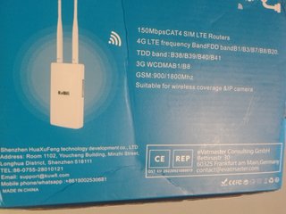 Router 4G KuWFi Exterior/Interior SIM WiFi