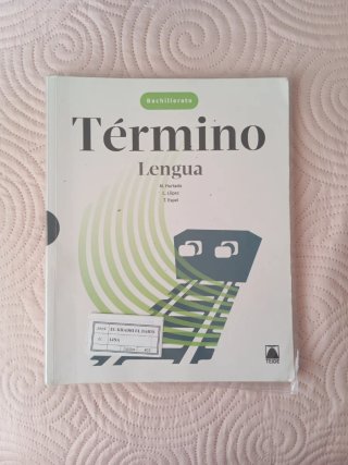 Término, Lengua, Bachillerato