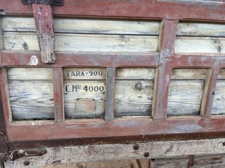 Remolque agrícola de madera