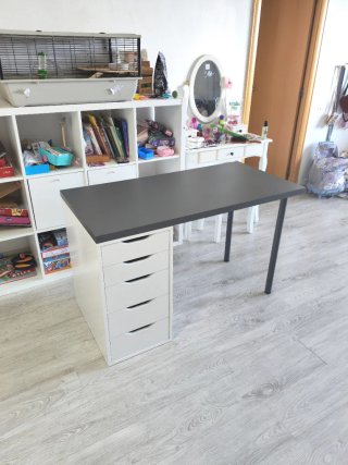 Escritorio LAGKAPTEN + Cajonera ALEX Ikea