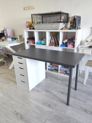 Escritorio LAGKAPTEN + Cajonera ALEX Ikea