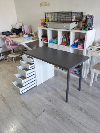 Escritorio LAGKAPTEN + Cajonera ALEX Ikea