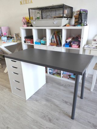 Escritorio LAGKAPTEN + Cajonera ALEX Ikea
