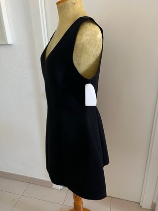 Vestido Peplum Negro