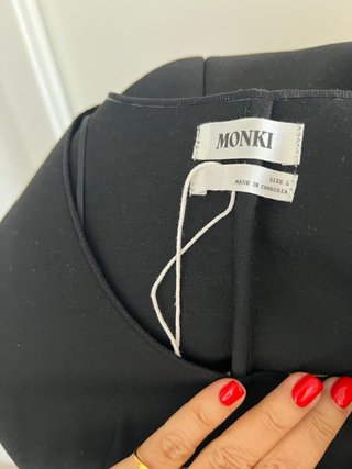 Vestido Peplum Negro