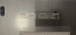 Placa de inducción AEG modelo hk693320fg